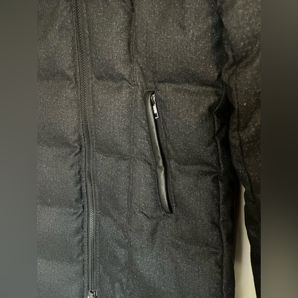 Ookpik Island Black Downfill Jacket Size Large - Picture 2 of 14